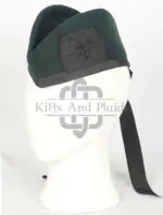 Plain Green Glengarry Cap - Image 2