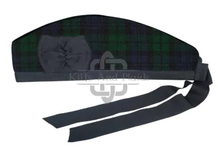 Black Watch Tartan Cap