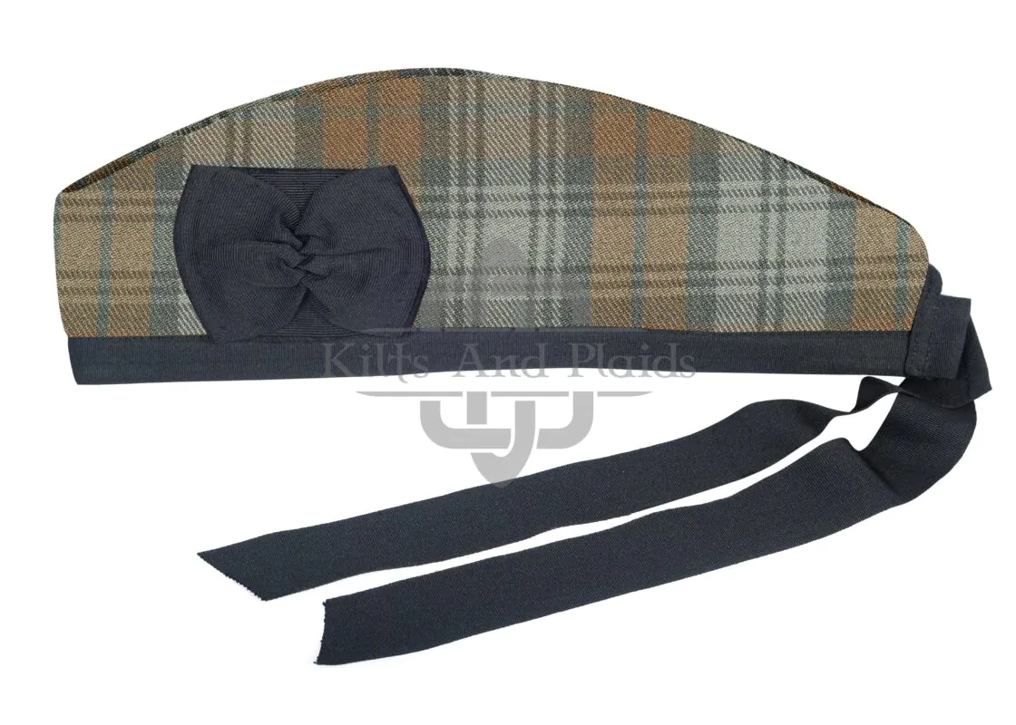 Black Watch Weathered Tartan Cap