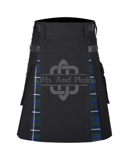Blue Douglas Cotton Hybrid Utility Kilt