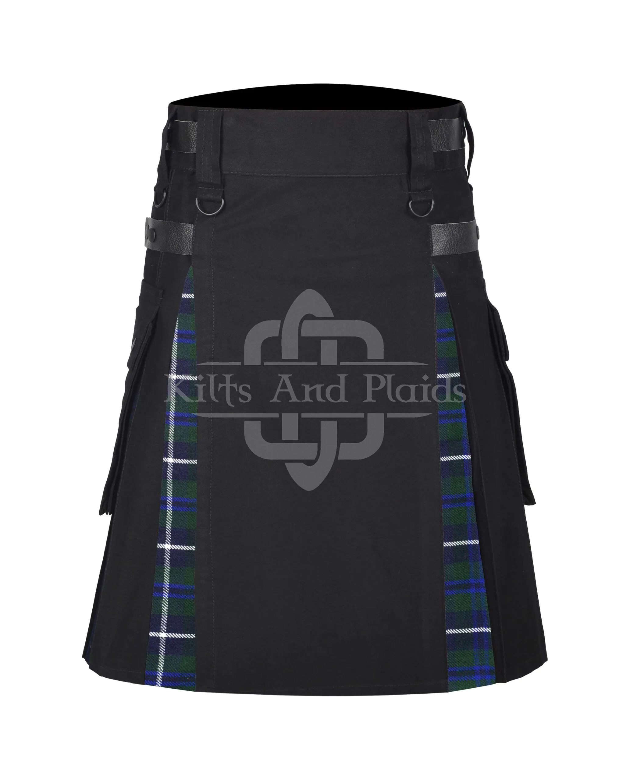 Blue Douglas Cotton Hybrid Utility Kilt