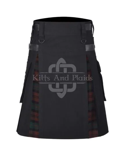 Brown Watch Cotton Hybrid Utility kilt