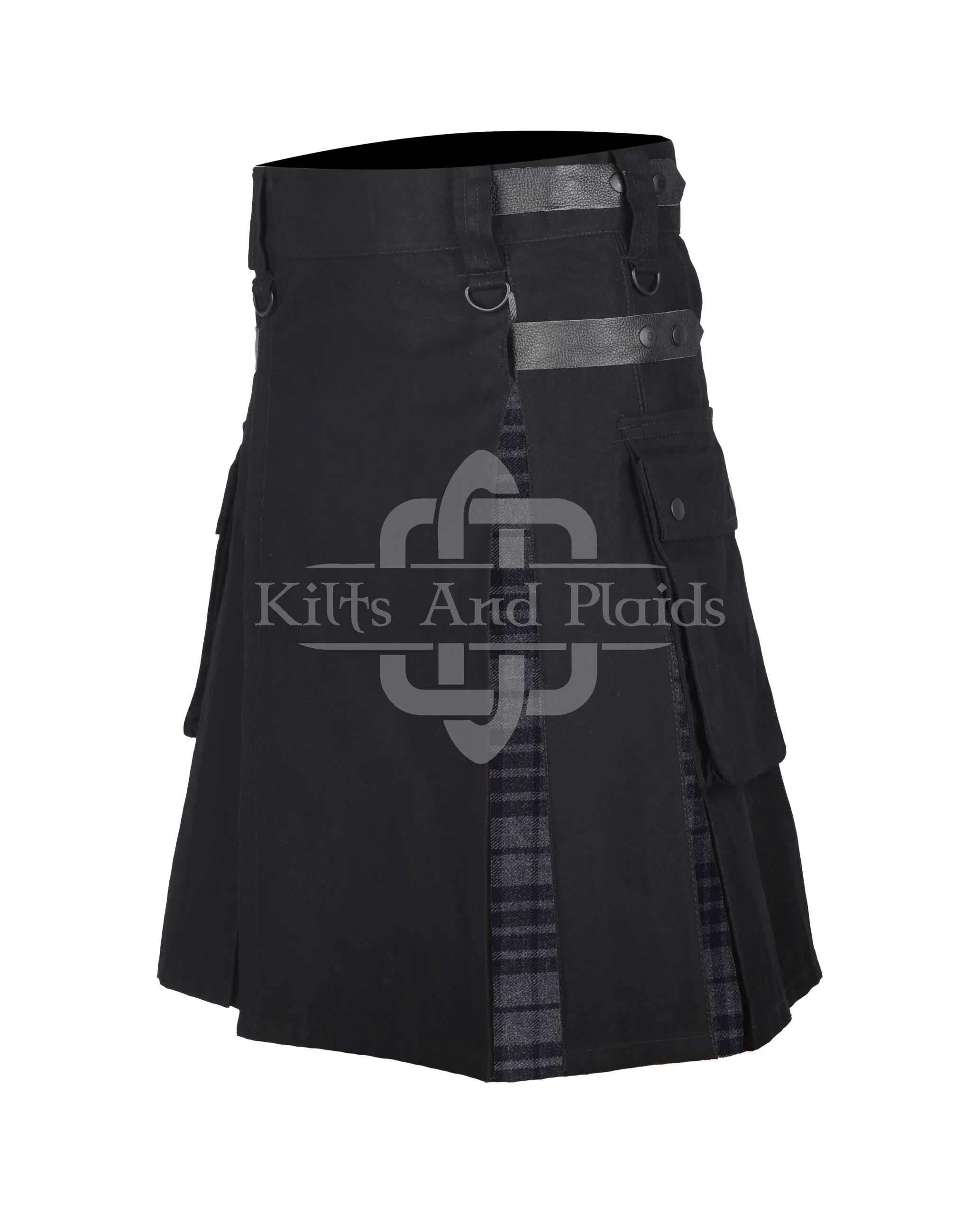 Gray Watch Cotton Hybrid Utility kilt