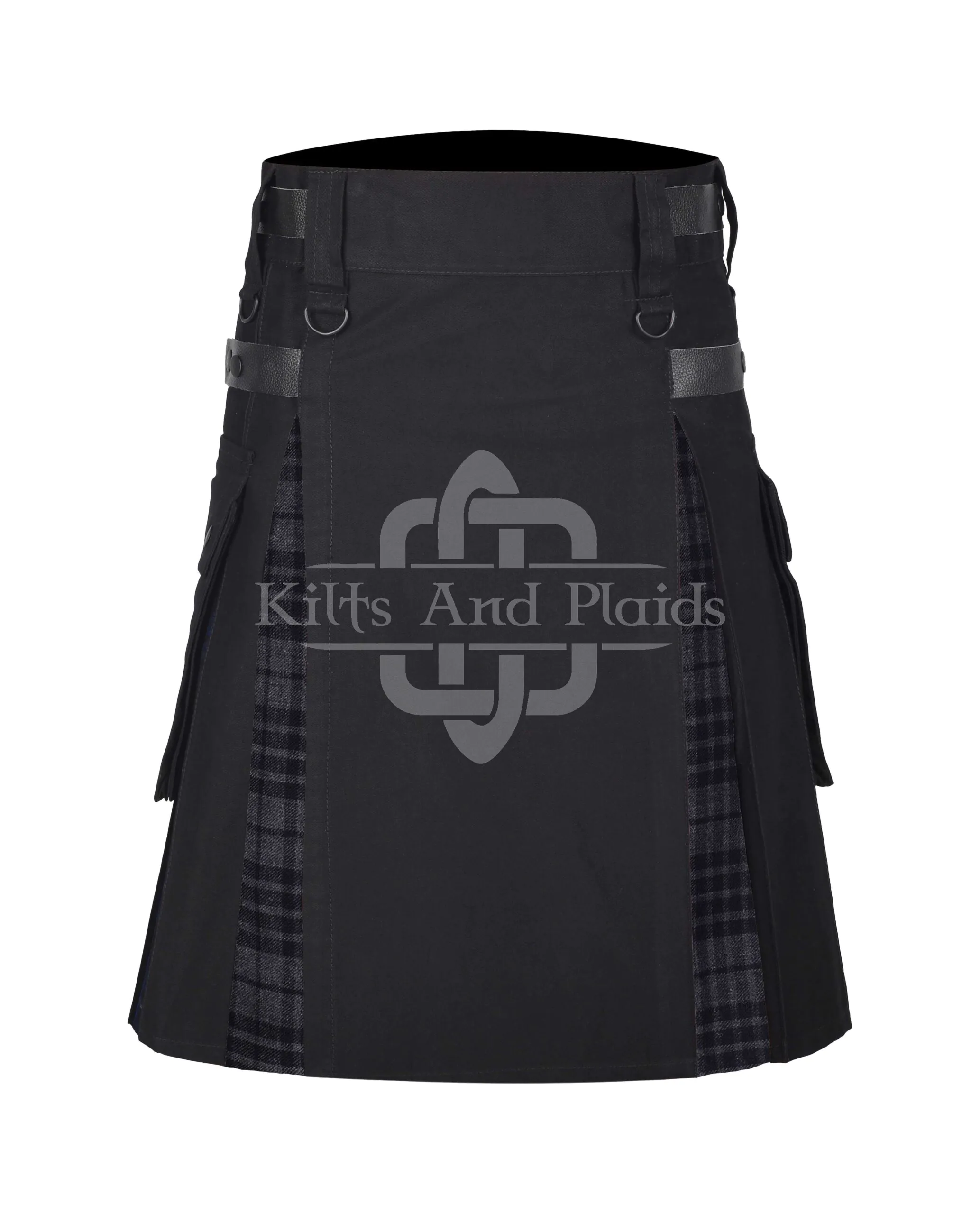 Gray Watch Cotton Hybrid Utility kilt