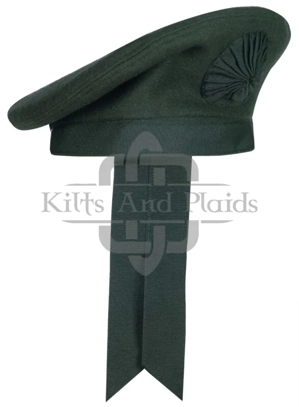 Green Wool Irish Caubeen Hat