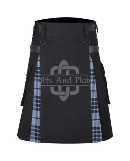 Grey Watch Cotton Hybrid Utility kilt