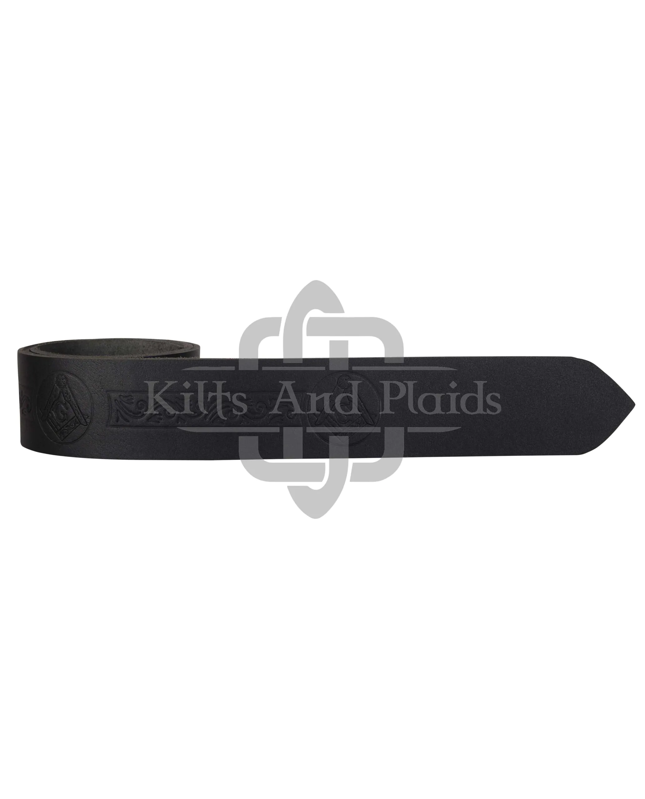 Masonic Embossed Kilt Belt - Image 3