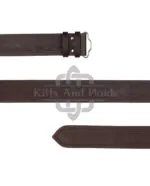 Trinity Knots Embossed Brown Kilt Belt - Image 3