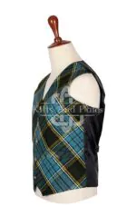 Anderson Tartan Bias Cut Vest