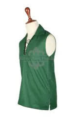 Scottish Jacobite Gillie Green KILT Shirt - Image 2