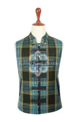 Anderson Tartan Punk Rock Vest