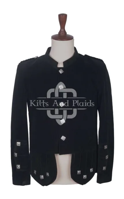 Black Velvet Kenmore Doublet Jacket