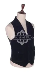 Black Velvet Waistcoat