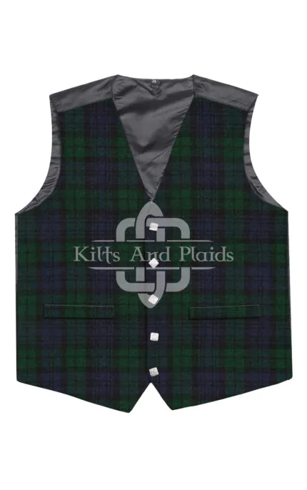 Black Watch Tartan Argyll Vest
