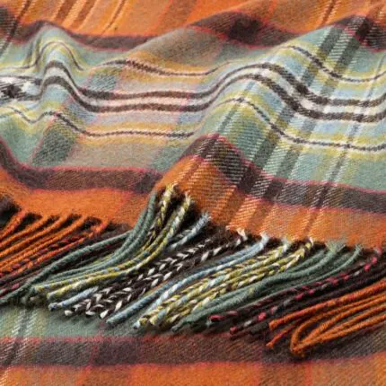 Borders Dundee Old Weathered Tartan Fabric