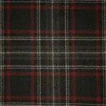 Bracken Stewart Graphite Tartan Fabric