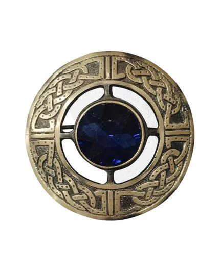 Scottish Antique Blue Brooch