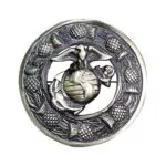 Scottish Antique Us Brooch