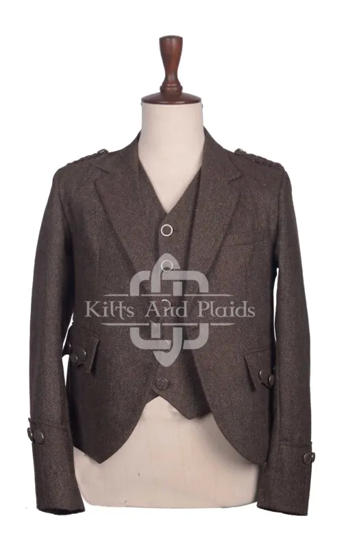 Brown Tweed Argyll Jacket