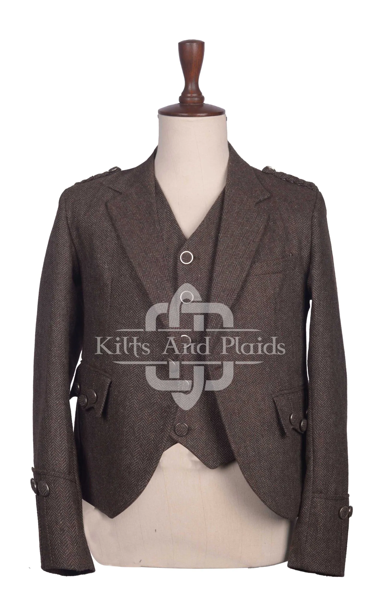 Brown Tweed Argyll Jacket