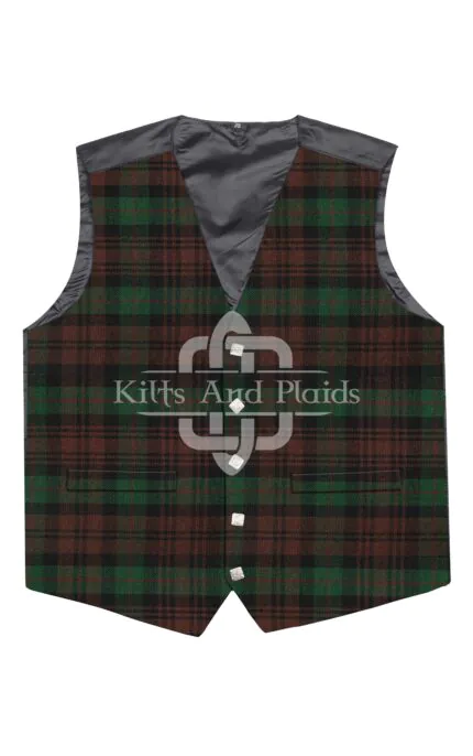 Brown Watch Tartan Argyll Vest