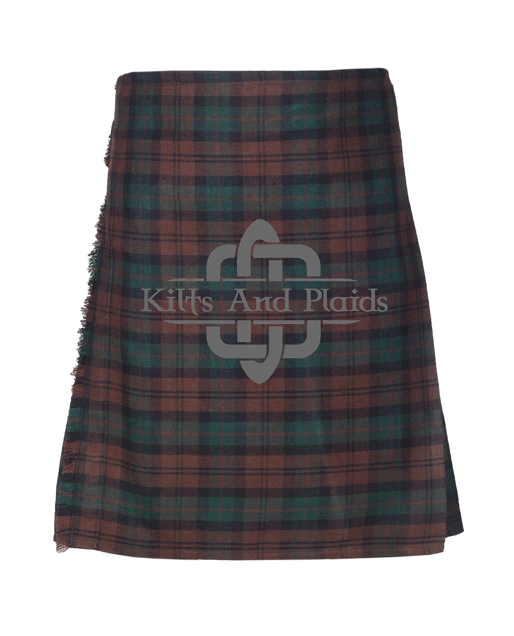 Brown Watch Tartan 8 yard Kilt