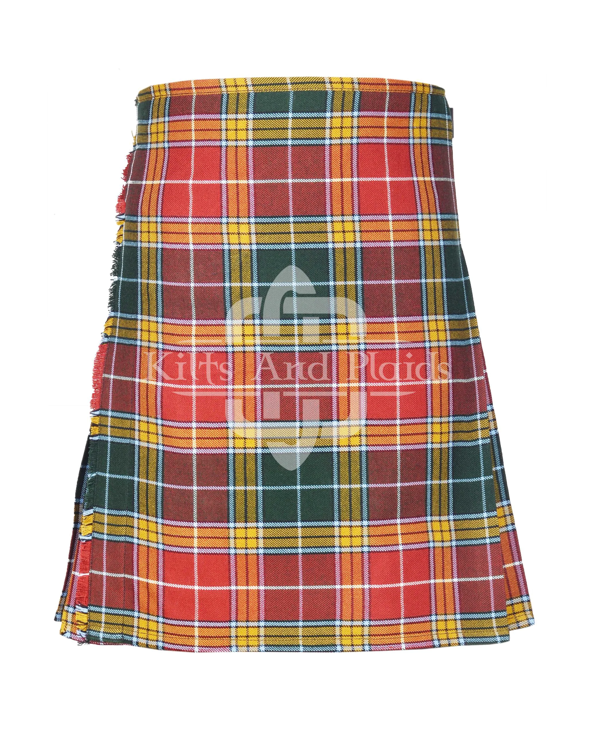 Buchanan Muted Tartan 8 yard Kilt