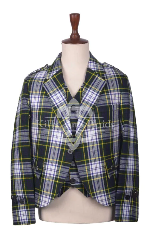 Gordon Dress Tartan Argyll Jacket