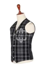 Granite Tartan Vest