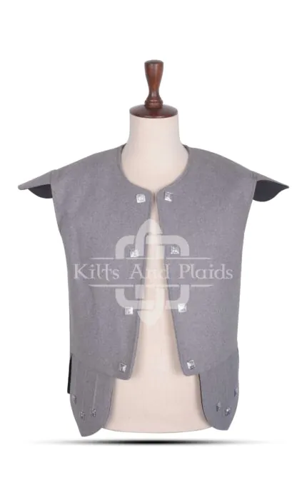 Gray Jacobite Chieftain Vest