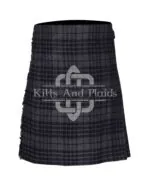 Grey Watch Tartan 8 yard Kilt