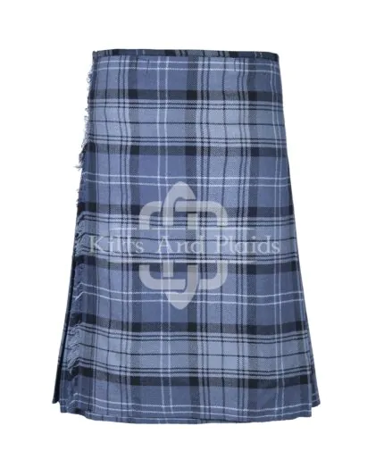 Hamilton Grey Tartan 8 yard Kilt