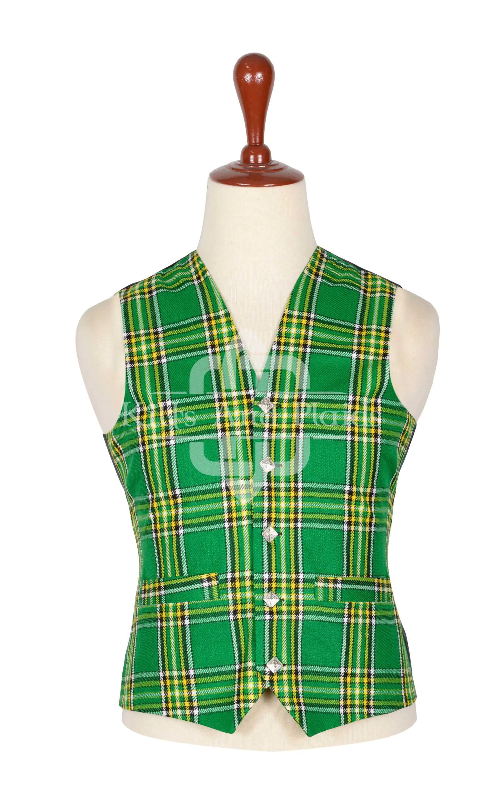 Irish Tartan Vest
