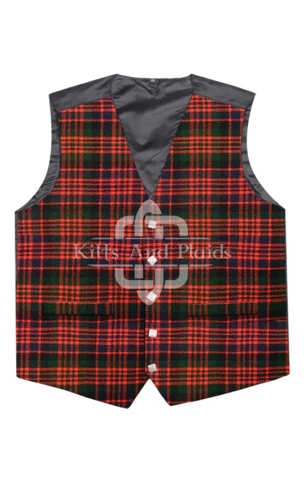 Macdonald Tartan Argyll Vest