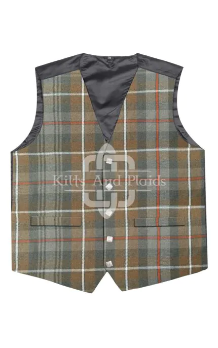 Mackenzic Weathered Tartan Argyll Vest