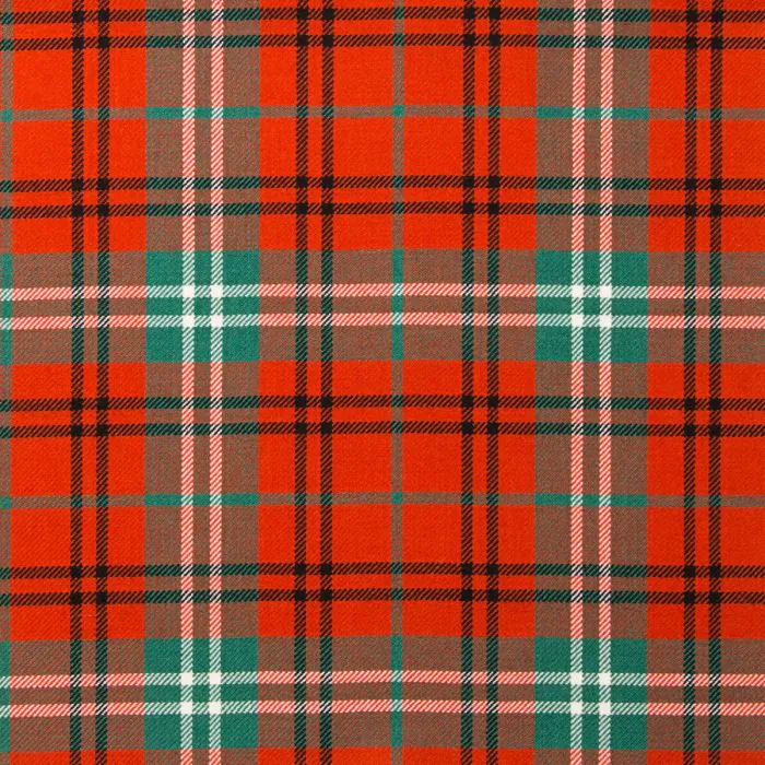 Morrison Red Ancient Tartan Fabric