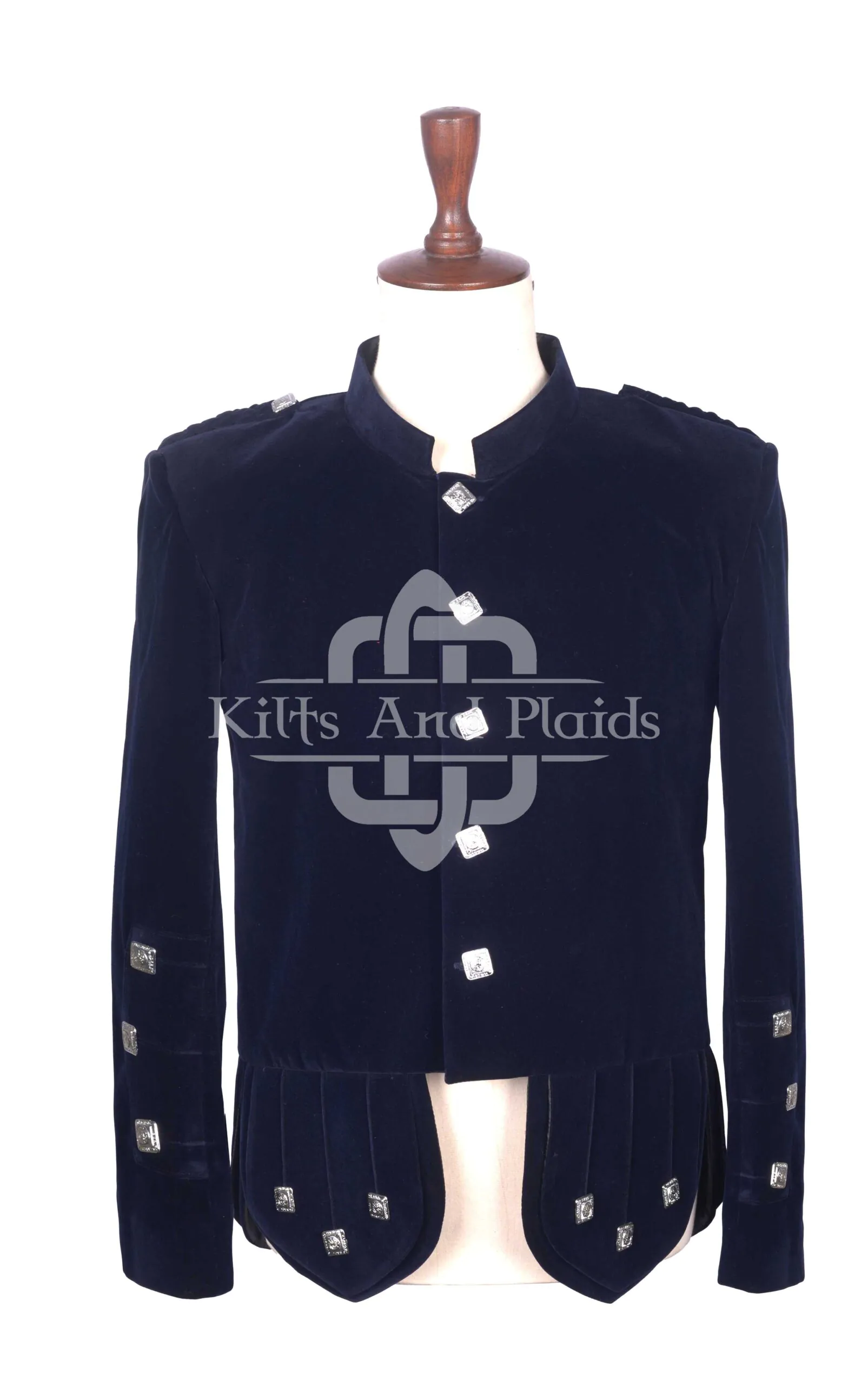 Navy Velvet Kenmore Doublet Jacket