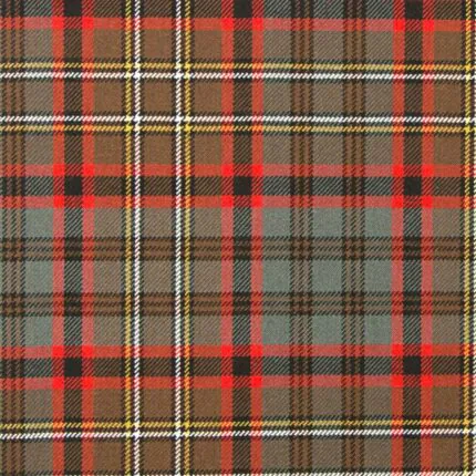 Nicolson Hunting Weathered Tartan Fabric
