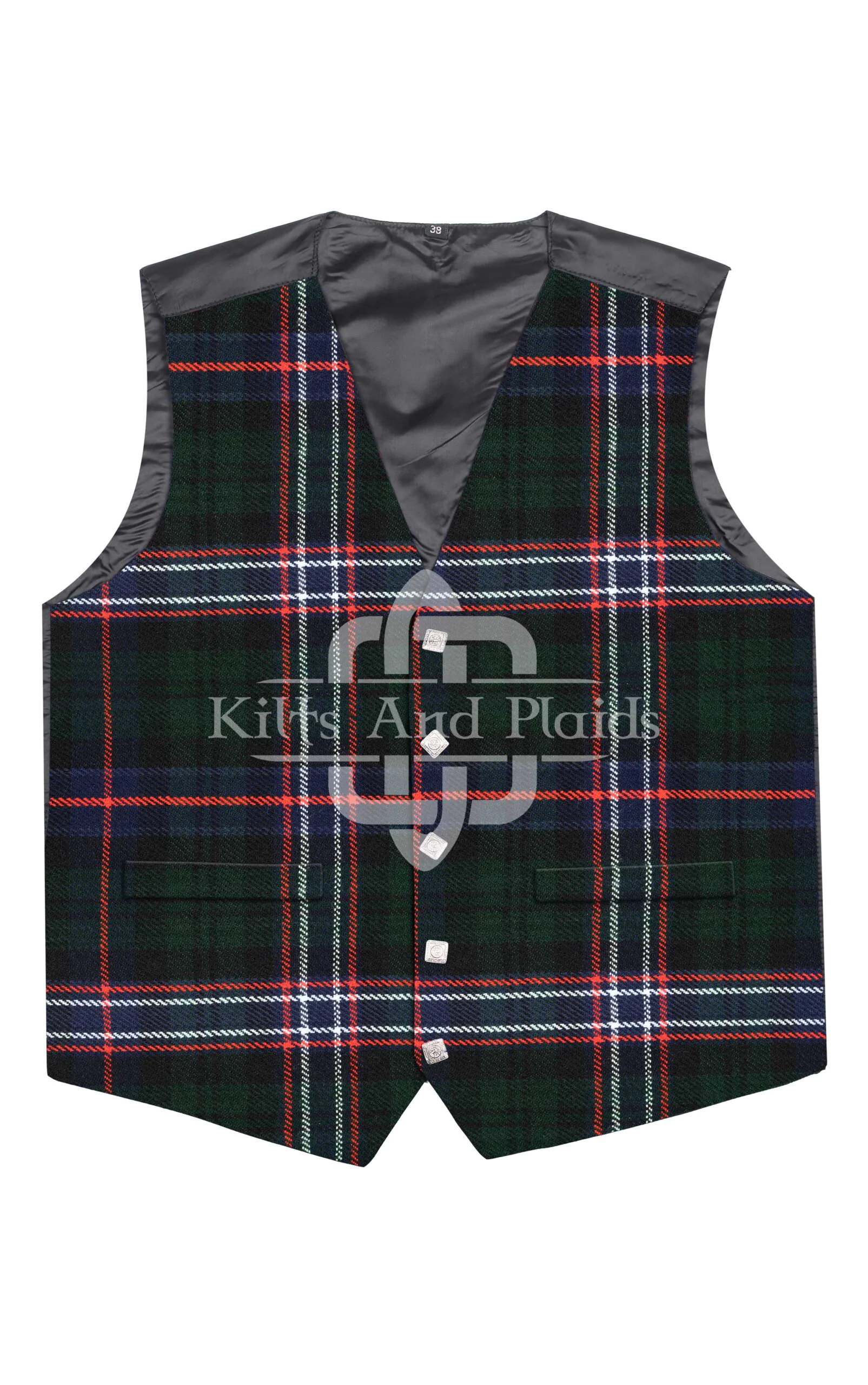 Scottish National Tartan Agryll Vest Scottish National Tartan Agryll Vest