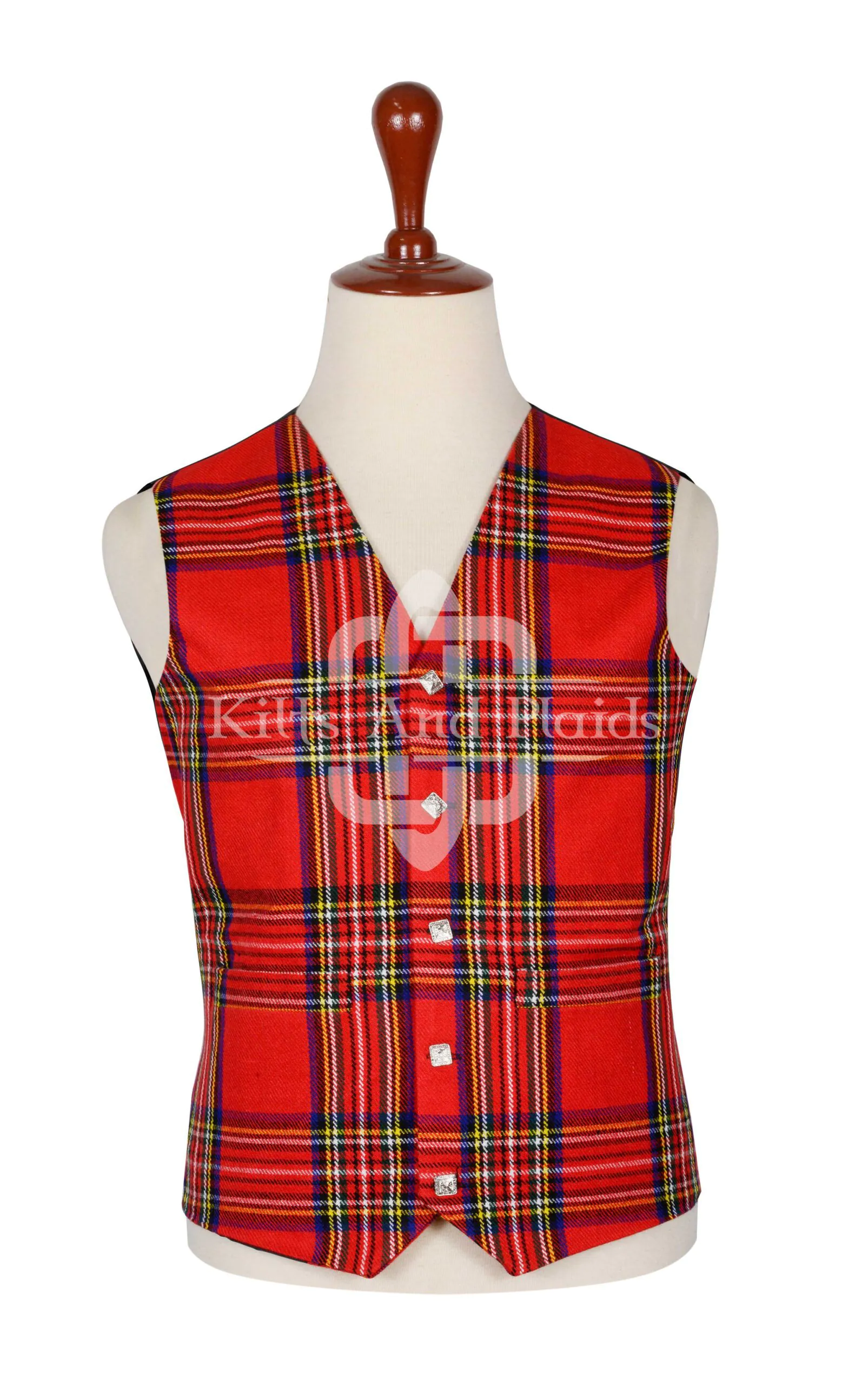 Stewart Royal Tartan Vest Stewart Royal Tartan Vest