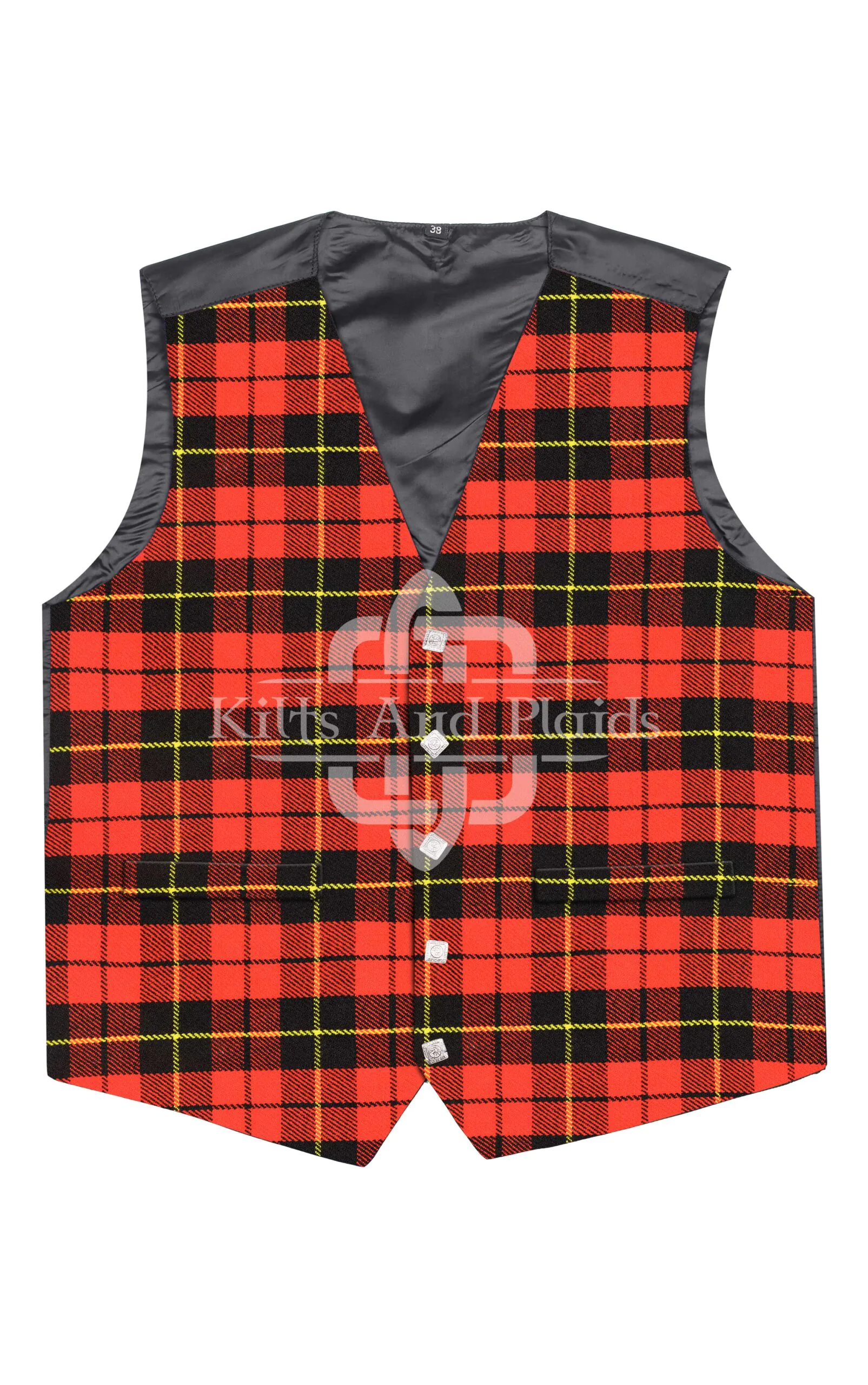 Wallace Tartan Argyll Vest