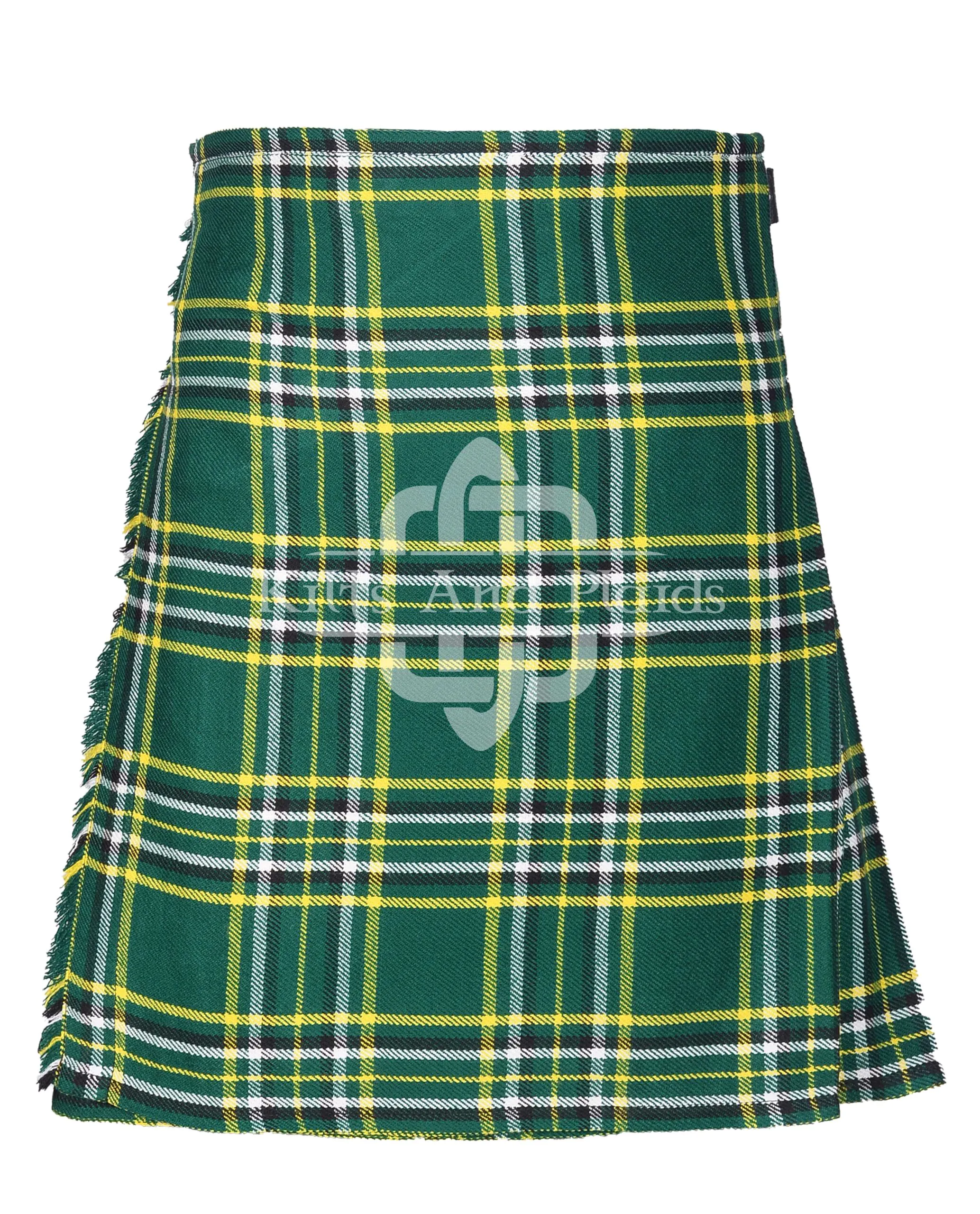 St. Patrick Tartan 8 Yard Kilt St. Patrick Tartan 8 Yard Kilt