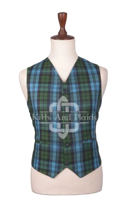 Campbell Ancient Tartan Argyll Waistcoat