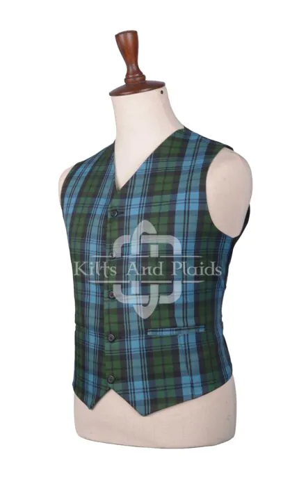 Campbell Ancient Tartan Argyll Waistcoat