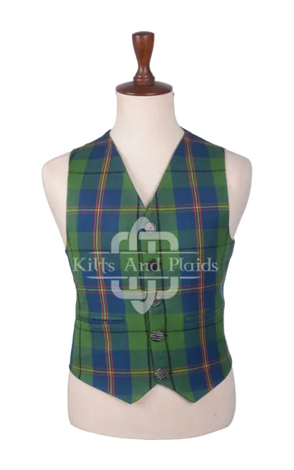 Carmichael Tartan Argyll Waistcoat