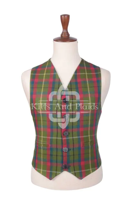 County Mayo Tartan Argyll Waistcoat
