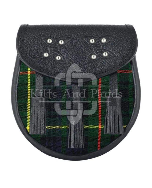 Hunting Stewart Tartan Sporran