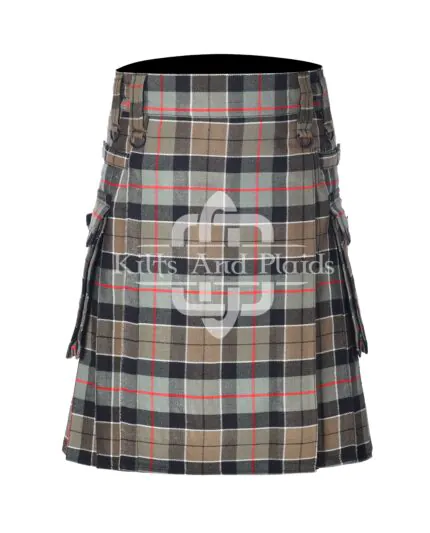 Leslie Weathered Tartan Utility Kilt