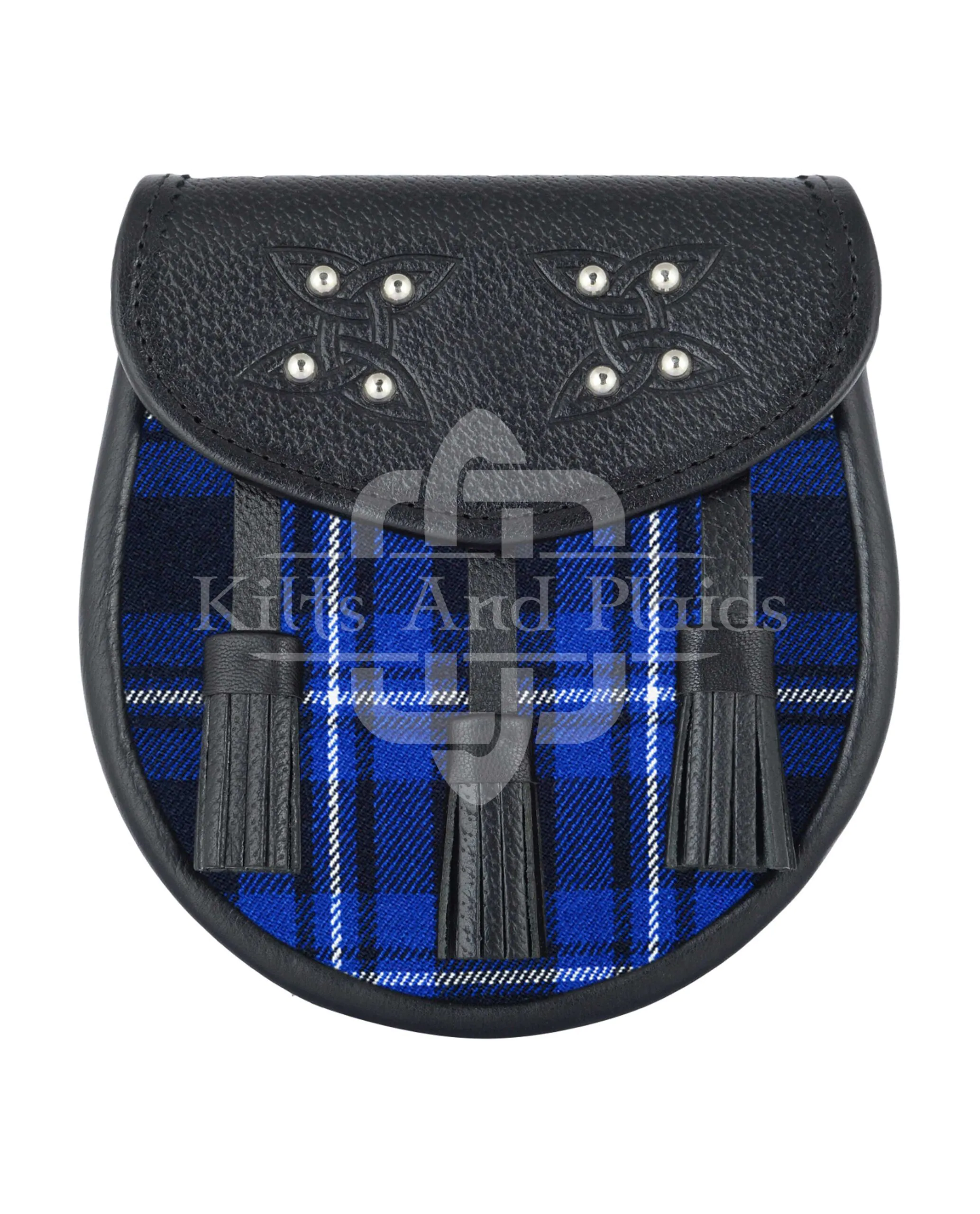Ramsey Blue Tartan Sporran