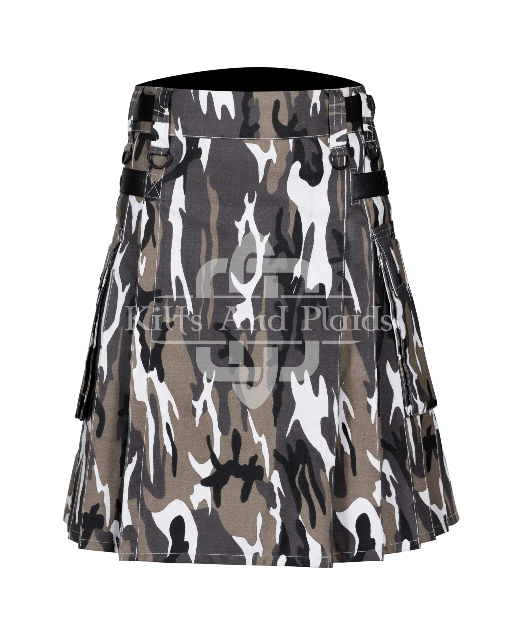 Urban Camo Utility Cotton Kilt